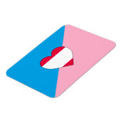 Magnet Flexible Drapeau de fierté de jeu d'âge (Côté Gauche)