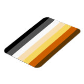 Magnet Flexible Drapeau de fierté des ours gays classiques (Côté Gauche)