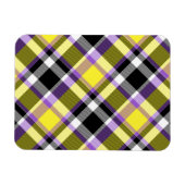 Magnet Flexible Drapeau de fierté éclectique boho non binaire à ca (Horizontal)