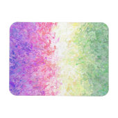 Magnet Flexible Drapeau de Fierté Genderdoe Abstrait Boho Trippy (Horizontal)