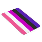 Magnet Flexible Drapeau de fierté genderfluid (Côté Droit)