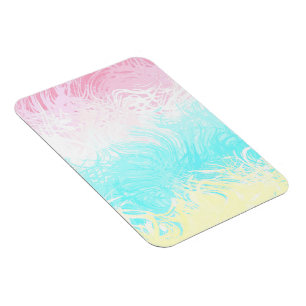 Magnet Flexible Drapeau de fierté Genderflux abstrait bohème tourb
