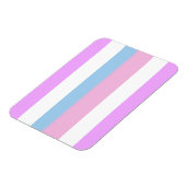 Magnet Flexible Drapeau de fierté intersexe (Côté Gauche)