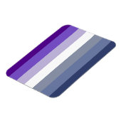 Magnet Flexible Drapeau de fierté lesbienne Butch (Côté Gauche)