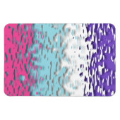 Magnet Flexible Drapeau de fierté multisexuel funky trippy ondulé (Horizontal)