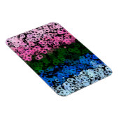 Magnet Flexible Drapeau de fierté Omniromantique Fleuris Mignon Ré (Côté Droit)
