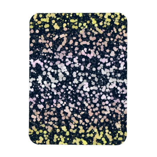Magnet Flexible Drapeau de fierté Pangender Rétro Boho Flore Migno (Vertical)