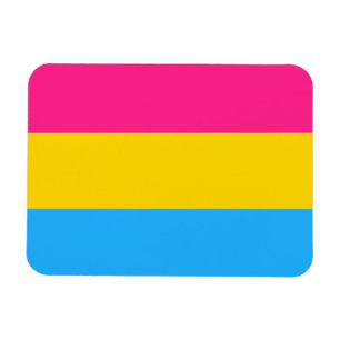 Magnet Flexible Drapeau de fierté pansexuel LGBTQ