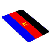 Magnet Flexible Drapeau de fierté polyamoureuse (Côté Droit)