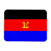 Magnet Flexible Drapeau de fierté polyamoureux (Horizontal)