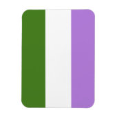 Magnet Flexible Drapeau de fierté queer (Vertical)