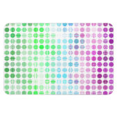 Magnet Flexible Drapeau de fierté Toric abstrait boho éclectique G (Horizontal)