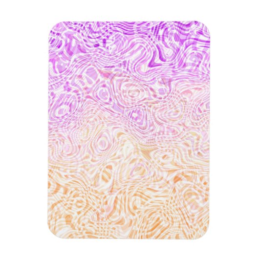 Magnet Flexible Drapeau de fierté Trixic Abstrait Bohème Squiggly (Vertical)