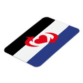 MAGNET FLEXIBLE DRAPEAU DE FILE DE COMMUTATEUR (Côté Gauche)