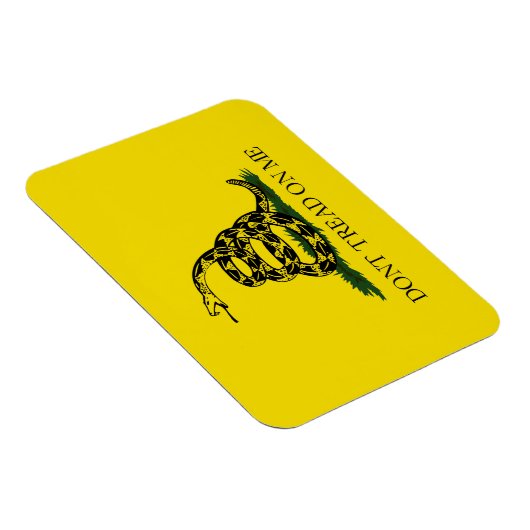 Magnet Flexible Drapeau de Gadsden (Côté Droit)