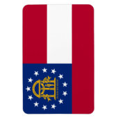 Magnet Flexible Drapeau de Géorgie (Vertical)