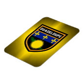 Magnet Flexible Drapeau de Guadeloupe (Côté Gauche)