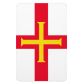 Magnet Flexible Drapeau de Guernesey (Vertical)