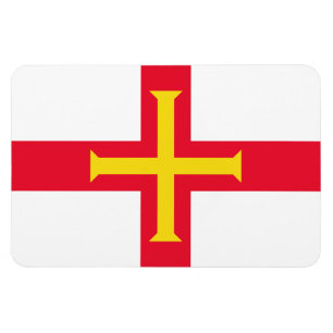 Magnet Flexible Drapeau de Guernesey