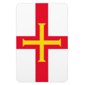 Magnet Flexible Drapeau de Guernesey (Vertical)