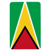 Magnet Flexible Drapeau de Guyana (Vertical)