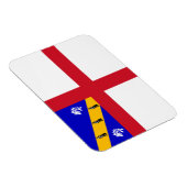 Magnet Flexible Drapeau de Herm (Côté Droit)