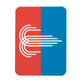 Magnet Flexible Drapeau de Kansas City (Missouri) (Vertical)