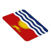 Magnet Flexible Drapeau de Kiribati (Côté Droit)