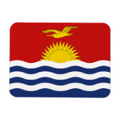 Magnet Flexible Drapeau de Kiribati (Horizontal)