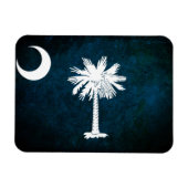 Magnet Flexible Drapeau de la Caroline du Sud ; (Horizontal)