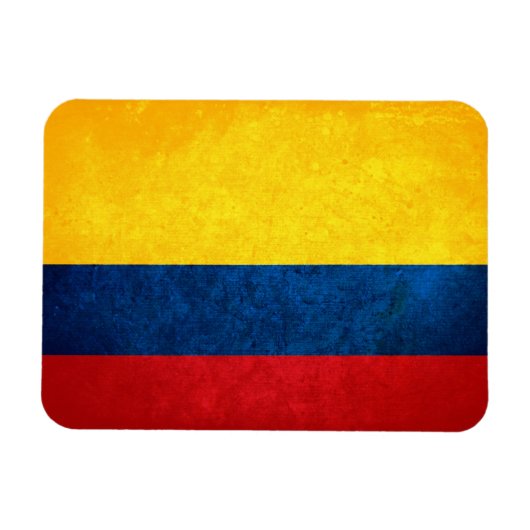 Magnet Flexible Drapeau de la Colombie (Horizontal)