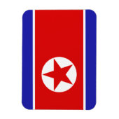 Magnet Flexible Drapeau de la Corée du Nord (Vertical)