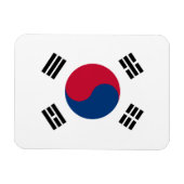 Magnet Flexible Drapeau de la Corée du Sud (Horizontal)