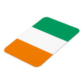 Magnet Flexible Drapeau de la Côte d'Ivoire (Côté Gauche)