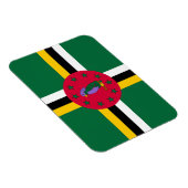 Magnet Flexible Drapeau de la Dominique (Côté Droit)