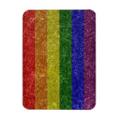 Magnet Flexible drapeau de la fierté arc-en-ciel (Vertical)
