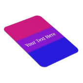 Magnet Flexible Drapeau de la fierté bisexuelle tombée (Côté Droit)