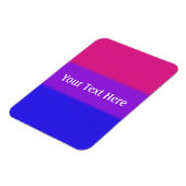 Magnet Flexible Drapeau de la fierté bisexuelle tombée (Côté Gauche)