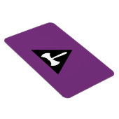 Magnet Flexible Drapeau de la fierté lesbienne (Côté Droit)