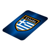 Magnet Flexible Drapeau de la Grèce (Côté Gauche)