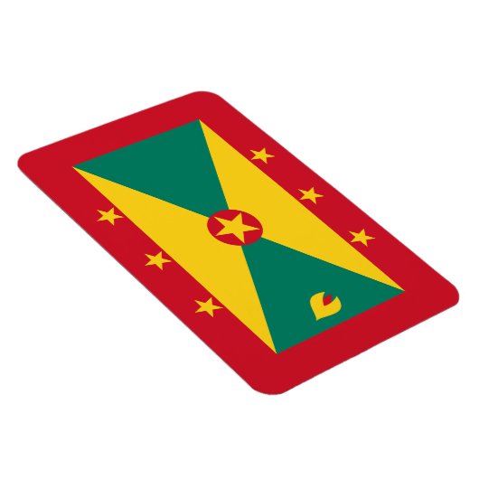 Magnet Flexible Drapeau de la Grenade (Côté Droit)