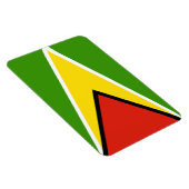 Magnet Flexible Drapeau de la Guyane (Côté Droit)
