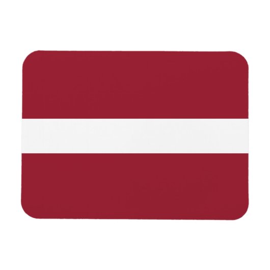 Magnet Flexible Drapeau de la Lettonie (Horizontal)