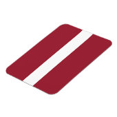 Magnet Flexible Drapeau de la Lettonie (Côté Gauche)