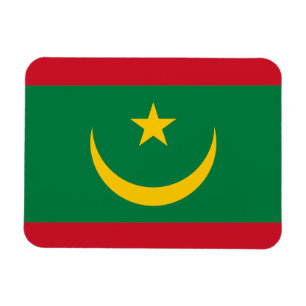 Magnet Flexible Drapeau de la Mauritanie