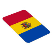 Magnet Flexible Drapeau de la Moldavie (Côté Droit)