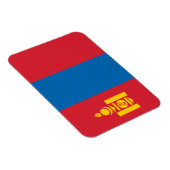 Magnet Flexible Drapeau de la Mongolie (Côté Droit)