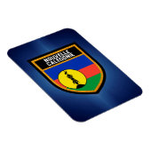 Magnet Flexible Drapeau de la Nouvelle-Calédonie (Côté Droit)