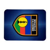 Magnet Flexible Drapeau de la Nouvelle-Calédonie (Horizontal)