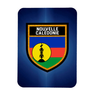 Magnet Flexible Drapeau de la Nouvelle-Calédonie
